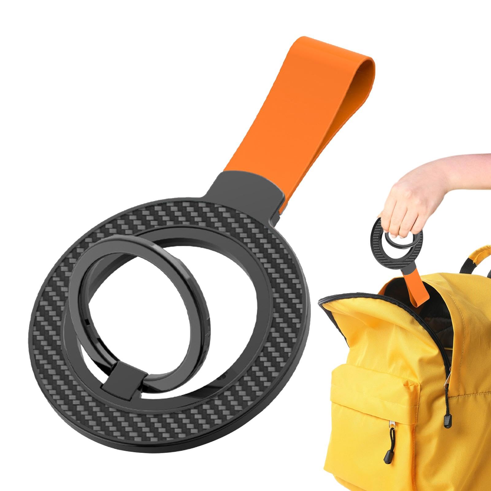 B: Orange und Schwarz