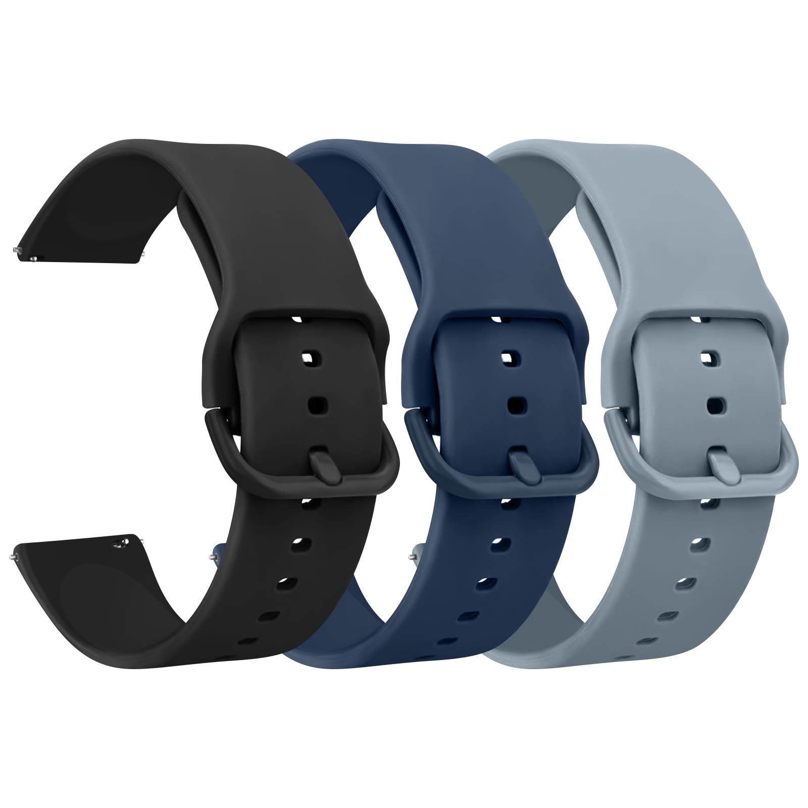 Schwarz/Navy blau/BlauGrau