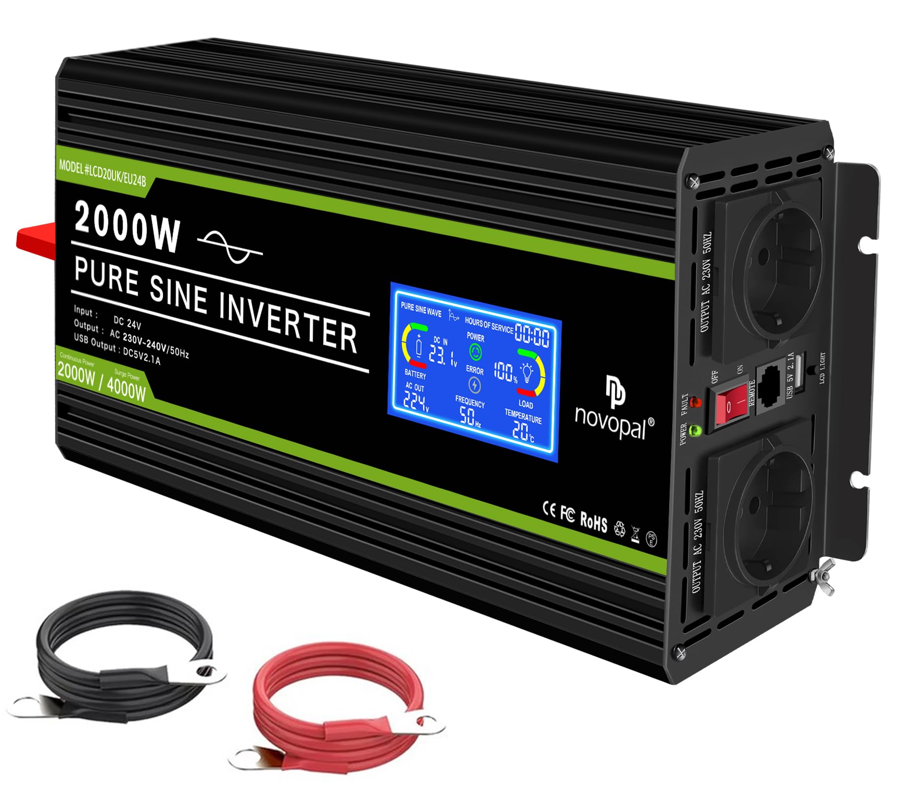 LCD 2000W 24V