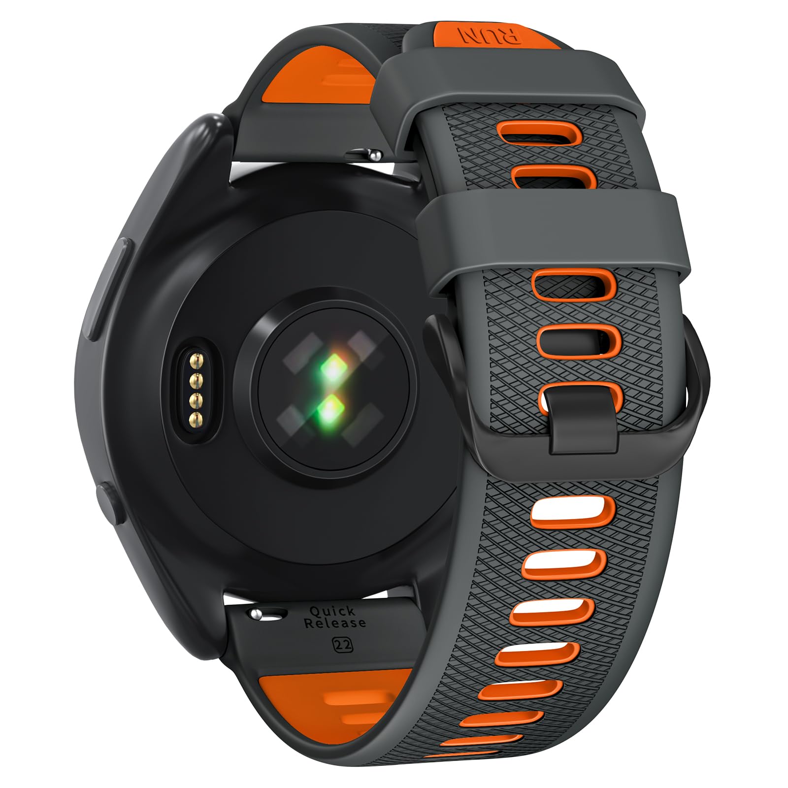 Karbon Grau Orange