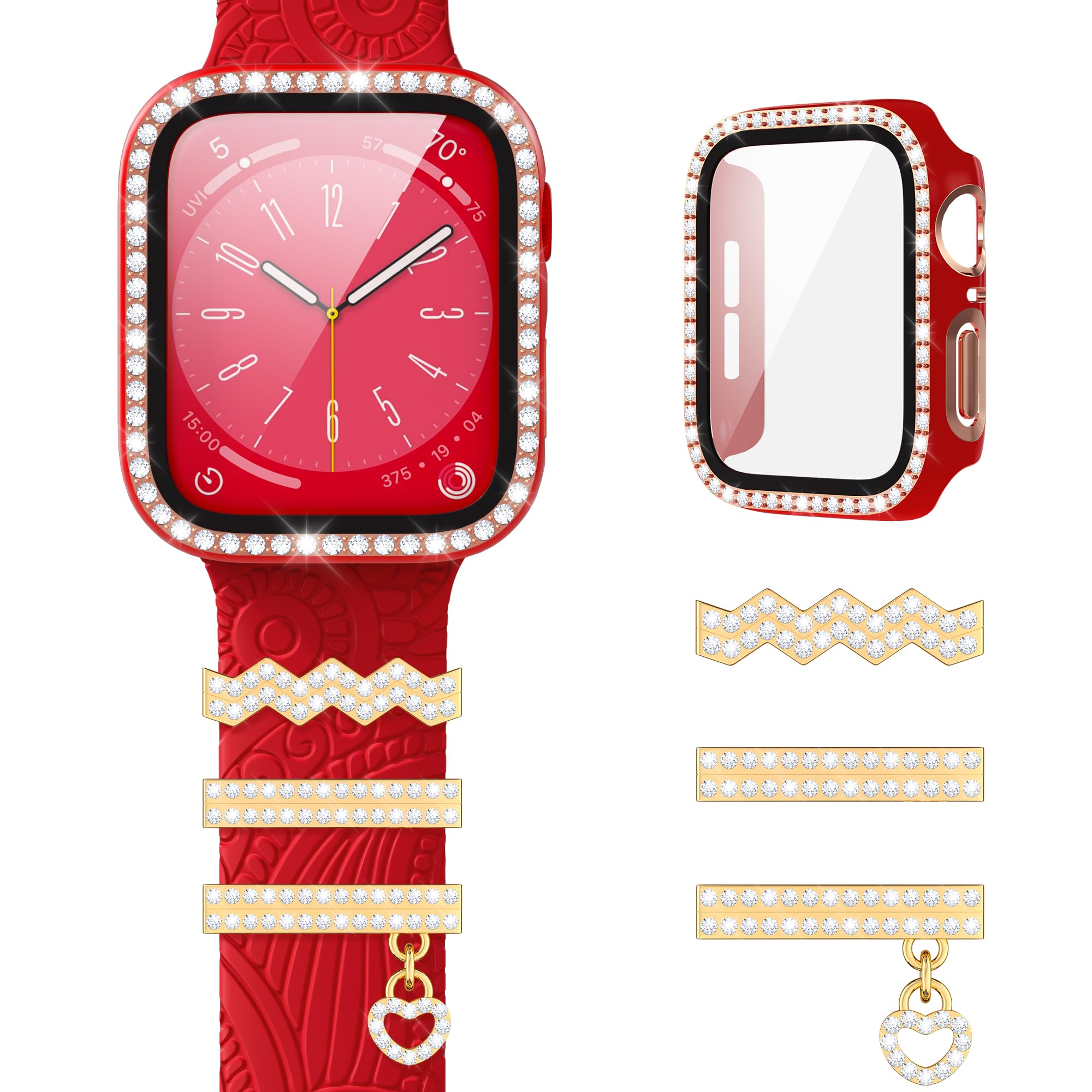 Rot Case Roségold Ornament
